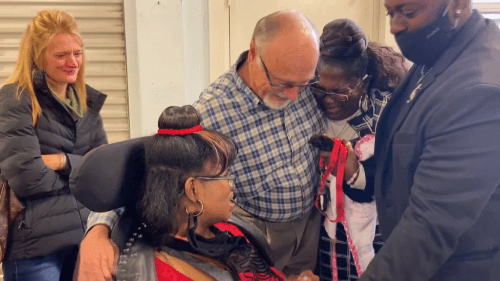 East Texas Families received a new Wheelchair Accessible Van