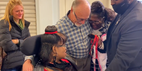 East Texas Families received a new Wheelchair Accessible Van