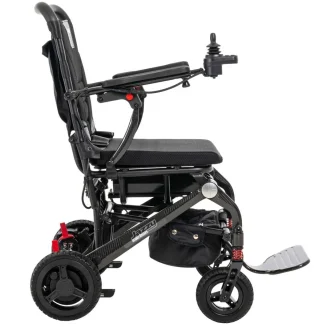 Jazzy Carbon Power Wheelchair Side View