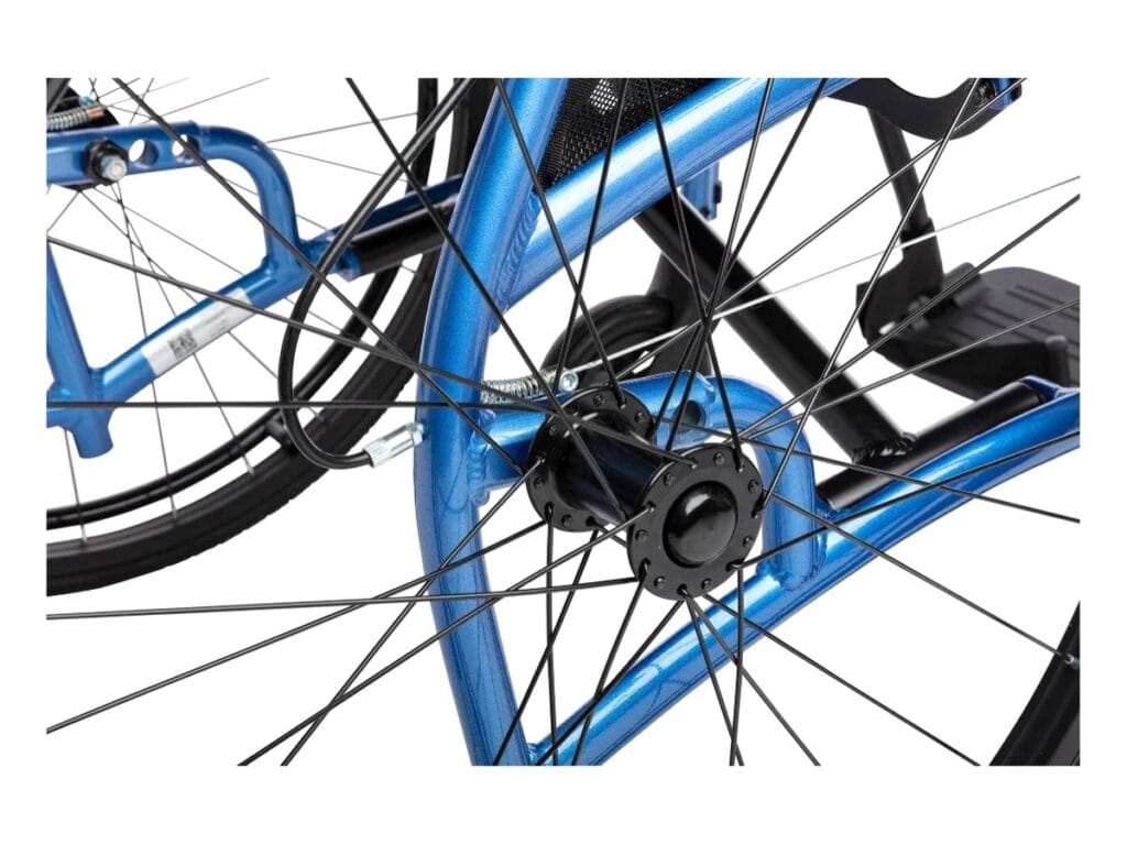 Strongback Comfort quick-release rear wheel axle