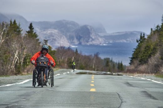 Kevin Mills a quadriplegic cyclist's trek across Canada