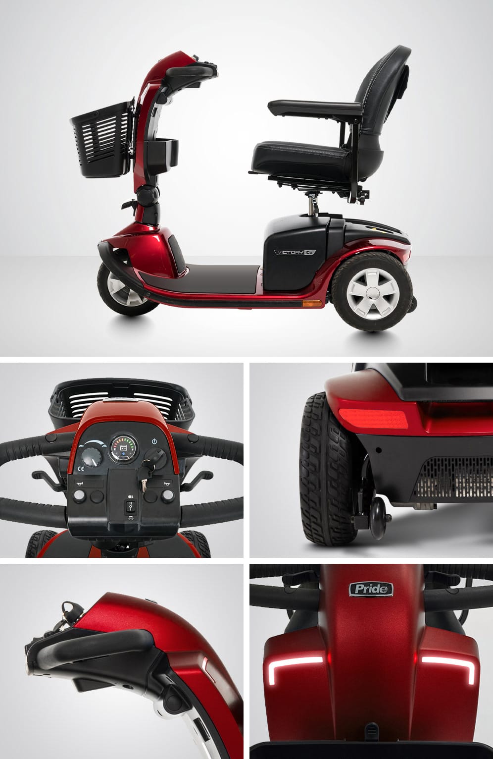 Victory 10.2 3-Wheel full-size mobility scooter