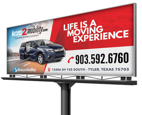 Access 2 Mobility exterior sign