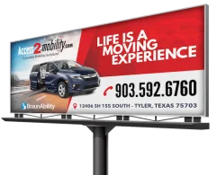 Access 2 Mobility exterior sign